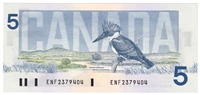 BC-56a 1986 Canada $5 Crow-Bouey, ENF, CUNC