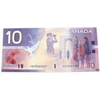 BC-63aA 2000 Canada $10 Knight-Thiessen, FDT (9.00-9.60), CUNC