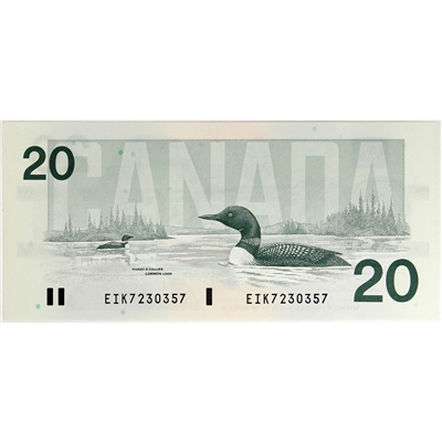 BC-58a-i 1991 Canada $20 Thiessen-Crow, EIK, CUNC