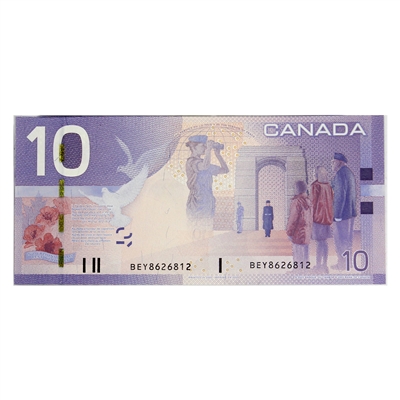 BC-68a 2005 Canada $10 Jenkins-Dodge, BEY, CUNC