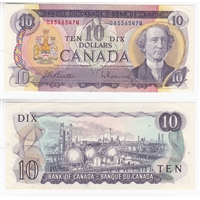 BC-49a 1971 Canada $10 Beattie-Rasminsky, DA, EF-AU