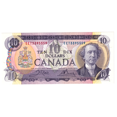 BC-49d 1971 Canada $10 Crow-Bouey, EET, CUNC