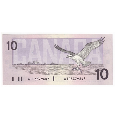 BC-57a 1989 Canada $10 Thiessen-Crow, ATC, CUNC