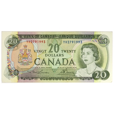BC-50b 1969 Canada $20 Lawson-Bouey, YH, Circ