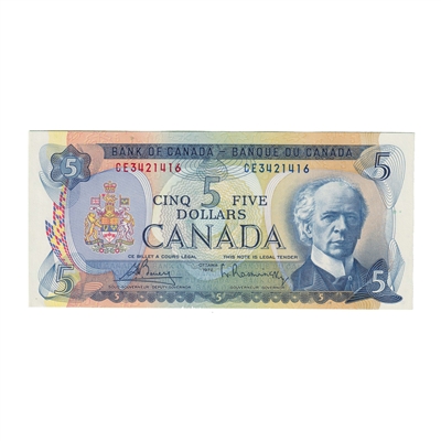 BC-48a 1972 Canada $5 Bouey-Rasminsky, CE, UNC
