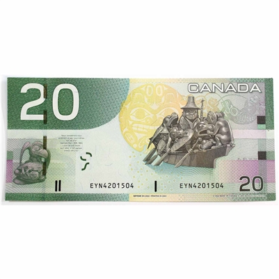 BC-64a-i 2004 Canada $20 Jenkins-Dodge, EYN, CUNC