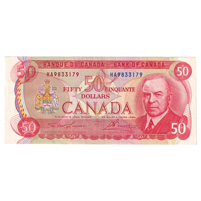 BC-51a 1975 Canada $50 Lawson-Bouey, HA, CIRC