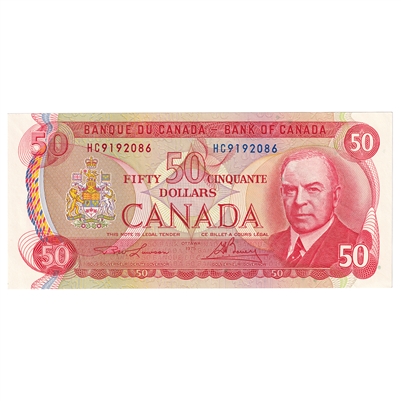 BC-51a 1975 Canada $50 Lawson-Bouey, HC, AU-UNC