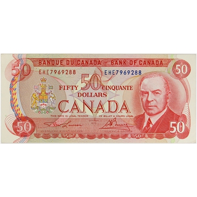 BC-51a-i 1975 Canada $50 Lawson-Bouey, EHE, EF