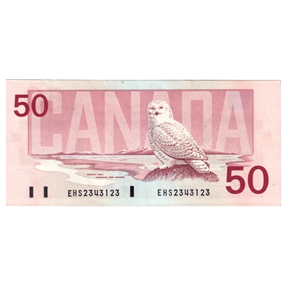 BC-59a 1988 Canada $50 Thiessen-Crow, EHS, AU-UNC