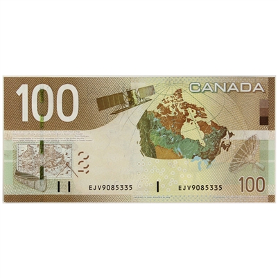 BC-66b 2009 Canada $100 Jenkins-Carney, EJV, UNC