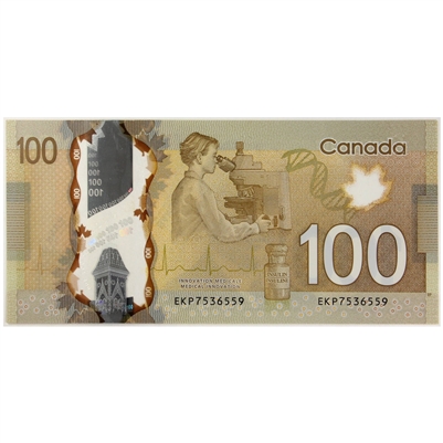 BC-73a 2011 Canada $100 Macklem-Carney, EKC, CUNC