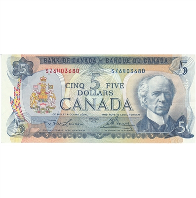 BC-48b 1972 Canada $5 Lawson-Bouey, SZ, EF