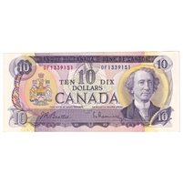 BC-49a 1971 Canada $10 Beattie-Rasminsky, DF, AU-UNC