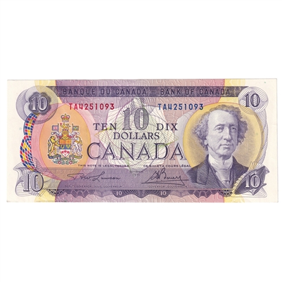 BC-49c 1971 Canada $10 Lawson-Bouey, TA, AU