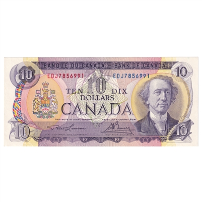 BC-49c-i 1971 Canada $10 Lawson-Bouey, EDJ, AU-UNC