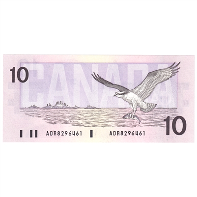 BC-57a 1989 Canada $10 Thiessen-Crow, ADR, CUNC