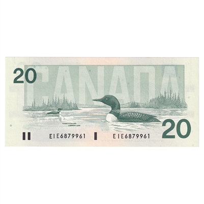 BC-58a 1991 Canada $20 Thiessen-Crow, EIE, UNC