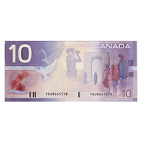BC-63a 2000 Canada $10 Knight-Thiessen, FDU, AU-UNC