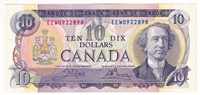 BC-49d 1971 Canada $10 Crow-Bouey, EEW, AU-UNC