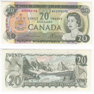 BC-50b 1969 Canada $20 Lawson-Bouey, WX, UNC