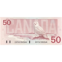 BC-59a 1988 Canada $50 Thiessen-Crow, EHY, AU-UNC