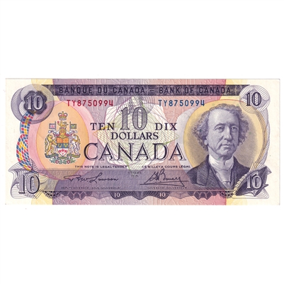 BC-49c 1971 Canada $10 Lawson-Bouey, TY, AU-UNC