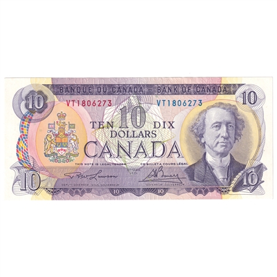 BC-49c 1971 Canada $10 Lawson-Bouey, VT, AU-UNC