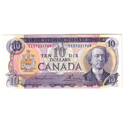 BC-49c-i 1971 Canada $10 Lawson-Bouey, EED, CIRC