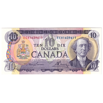 BC-49c-i 1971 Canada $10 Lawson-Bouey, EEH, EF-AU