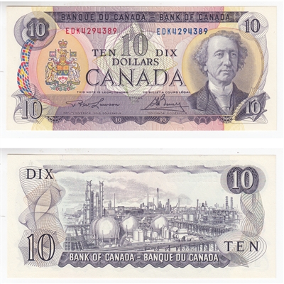 BC-49c-i 1971 Canada $10 Lawson-Bouey, EDK, CUNC