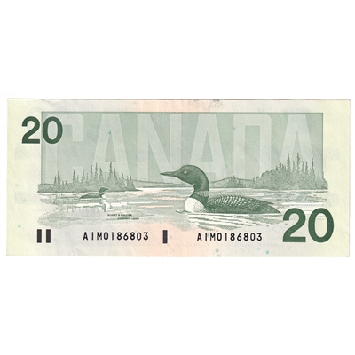 BC-58a-ii 1991 Canada $20 Thiessen-Crow, AIM, CIRC