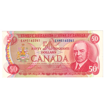 BC-51b 1975 Canada $50 Crow-Bouey, EHM, EF