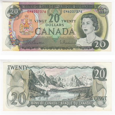 BC-50a 1969 Canada $20 Beattie-Rasminsky, EM, UNC