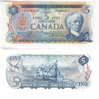 BC-48a 1972 Canada $5 Bouey-Rasminsky, CP, UNC