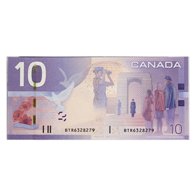 BC-68a 2007 Canada $10 Jenkins-Dodge, BTR, CUNC