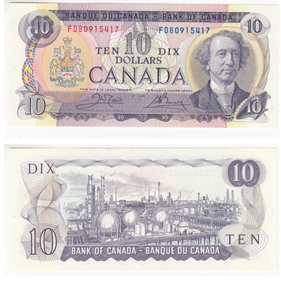 BC-49d 1971 Canada $10 Crow-Bouey, FDB, UNC