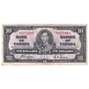 BC-24c 1937 Canada $10 Coyne-Towers, M/T, VG-F