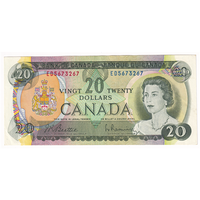 BC-50a 1969 Canada $20 Beattie-Rasminsky, ED, AU