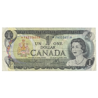 BC-46aA 1973 Canada $1 Lawson-Bouey, *FN, CIRC