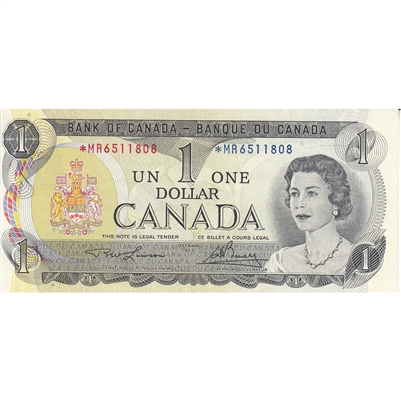 BC-46aA 1973 Canada $1 Lawson-Bouey, *MR, EF