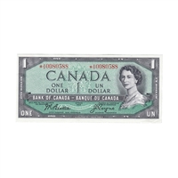 BC-37aA 1954 Canada $1 Beattie-Coyne, *A/A, AU