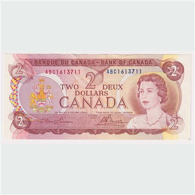 BC-47a-i 1974 Canada $2 Lawson-Bouey, ABC, AU