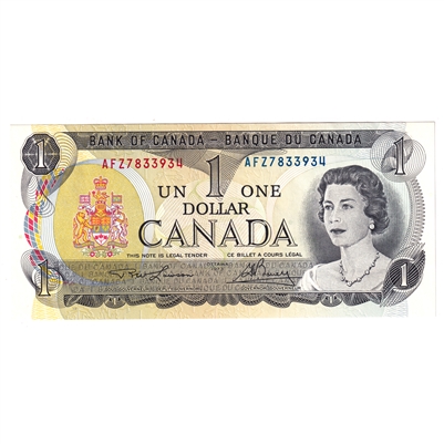 BC-46a-i 1973 Canada $1 Lawson-Bouey, AFZ, CUNC