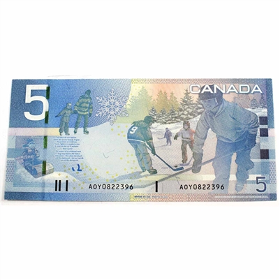 BC-67a 2006 Canada $5 Jenkins-Dodge, AOY, UNC