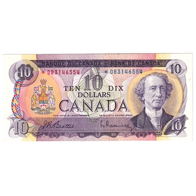 BC-49aA 1971 Canada $10 Beattie-Rasminsky, *DB, VF-EF