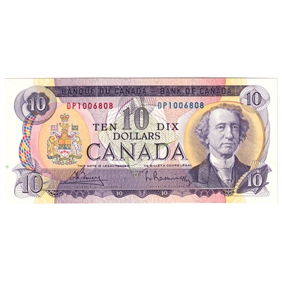 BC-49b 1971 Canada $10 Bouey-Rasminsky, DP, UNC