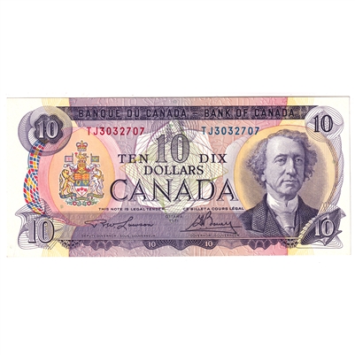 BC-49c 1971 Canada $10 Lawson-Bouey, TJ, UNC
