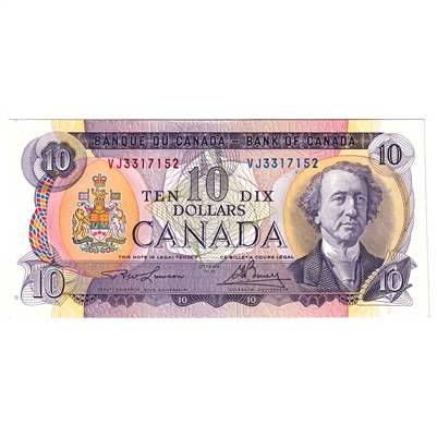 BC-49c 1971 Canada $10 Lawson-Bouey, VJ, AU-UNC