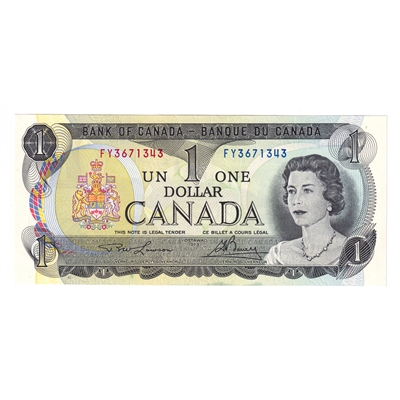 BC-46a 1973 Canada $1 Lawson-Bouey, FY, UNC